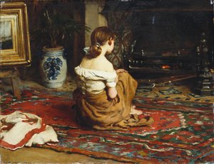 Bij de haard, 1878