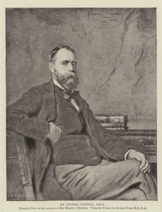 Sir George Stephen, Baronet door Frank Holl