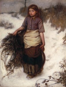 Winter door Frank Holl