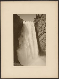Grote watervallen van de Yellowstone