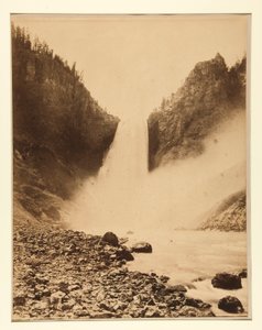 Grote watervallen van de Yellowstone, 360 voet door Frank Jay Haynes