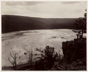 Hells Half Acre, Prismatische Bronnen, c. late 1880s door Frank Jay Haynes