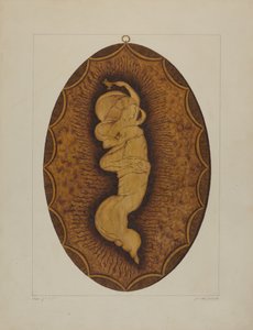 Verbrande Plaque door Frank Maurer