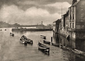 Uitzicht op de Haven, Whitby, North Yorkshire, c1889