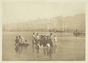 Waterratten door Frank Meadow Sutcliffe