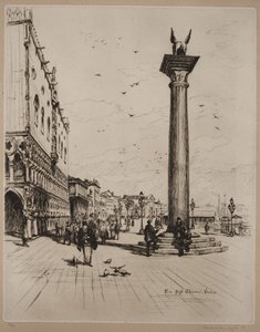 Riva Schiavone, Venetië door Frank Milton Armington