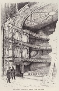 Interieur van het Palace Theatre, Londen door Frank Murray