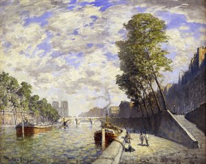 Le Quai des Grands-Augustine, Parijs