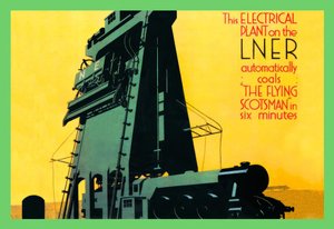 De Flying Scotsman door Frank Newbould