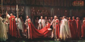 De Installatie van de Ridders van de Orde van het Bad, Het Aanbod van de Koning