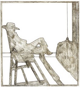 Schaduw door Frank Redlinger