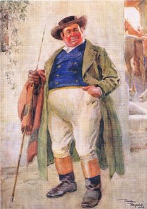 Mr Weller senior (Pickwick Papers) door Frank Reynolds