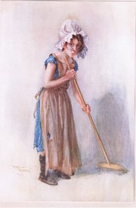 De Markiezin, ca. 1920 (kleur litho) door Frank Reynolds