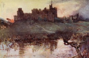 Kasteel Alnwick door Frank Southgate