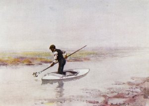 Norfolk Broads: Paling plukken