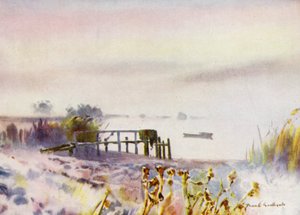 Norfolk Broads: Koude Zonsopgang op Ormesby Broad door Frank Southgate