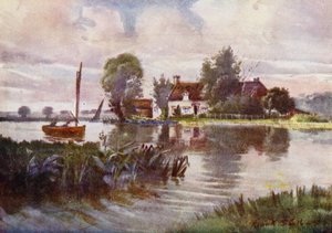 Norfolk Broads: Horning Ferry door Frank Southgate