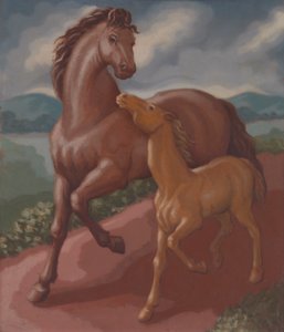 Merrieveulen en hengstveulen door Frank Stamato