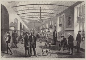 Het Koninklijk Ziekenhuis van Bethlehem, de Galerij voor Mannen