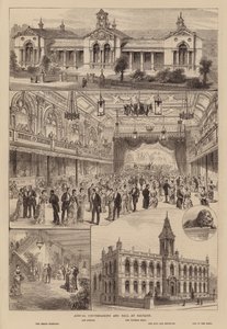 Jaarlijkse Conversatie en bal in Saltaire, Yorkshire