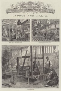 Koloniale en Indiase tentoonstelling, Cyprus en Malta door Frank Watkins