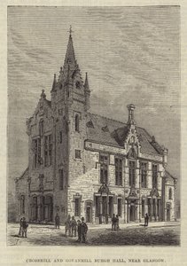Crosshill en Govanhill Burgh Hall, nabij Glasgow door Frank Watkins