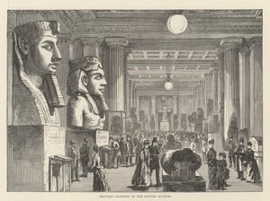 Elektrische verlichting van het British Museum