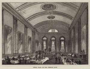 Grote Zaal van de Temple Club door Frank Watkins