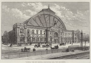 Olympia, de Nieuwe Nationale Landbouwhal, West Kensington door Frank Watkins