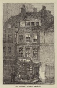 Het huis waarin Pope werd geboren door Frank Watkins