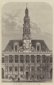 De Nieuwe Campanile van het Stadhuis, in Parijs door Frank Watkins