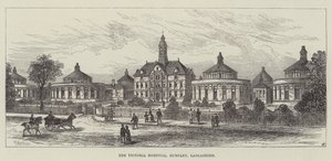 Het Victoria Ziekenhuis, Burnley, Lancashire door Frank Watkins