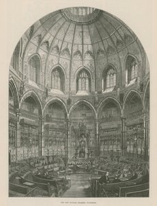 De nieuwe raadszaal, Guildhall, Londen