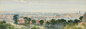 Berwick on Tweed door Frank Watson Wood