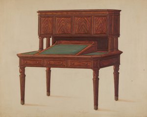 Bureau door Frank Wenger