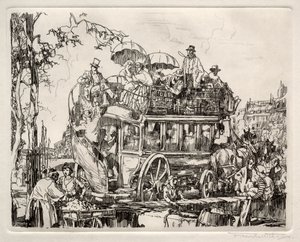 De Omnibus door Frank Wilcox