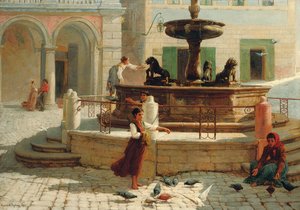 Pensionarissen van Assisi, 1874