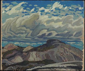 Oktober, Cranberry Hills door Franklin Carmichael