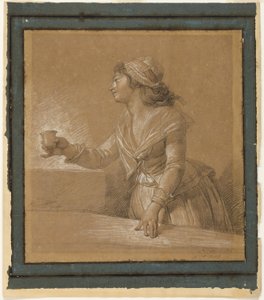 Portret van Marie-Gabrielle Capet door François André Vincent