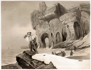 Bereneiland uit Voyages en Scandinavie, en Laponie, au Spitzberg et aux Feroe, uitgegeven 1852