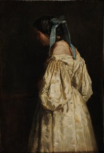 Vrouw in het wit