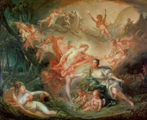 Apollo onthult zich aan Isis
