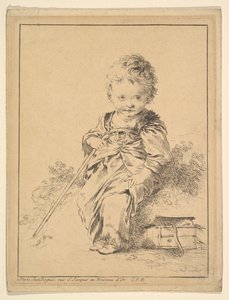 Kind met Staf door François Boucher
