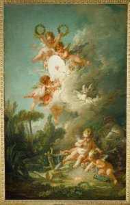 Het doel van de liefde door François Boucher