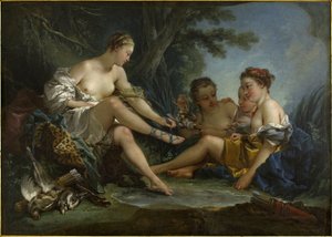 Le Repos des nymphes au retour de la chasse, ook bekend als Le Retour de chasse de Diane