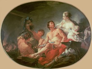 De smederijen van Vulcanus door François Boucher