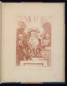Plaat 2, Livre de vases (Boek van vazen) door François Boucher