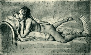 Liggende vrouwelijke naakt, 1751, 1943