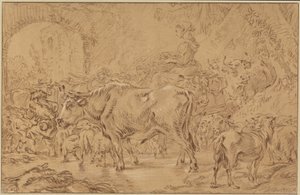 Terug naar de Kudde door François Boucher