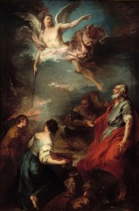 Offer van Gideon door François Boucher